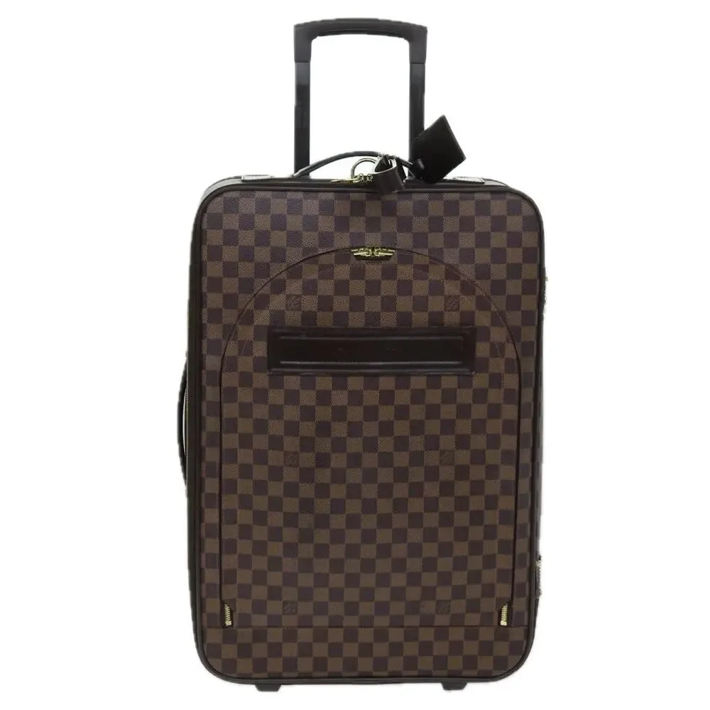 LOUIS VUITTON Damier Ebene Pegas 55 Suitcase N23294